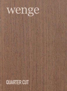 WENGE QUARTER CUT